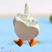 Load image into Gallery viewer, Pre-Sale&gt;&gt;Middle Finger Duck Resin Ornament