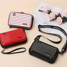 Load image into Gallery viewer, Mini koffert Crossbody-veske