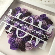 Load image into Gallery viewer, Flower Shadow Box For Mother&#39;s Day