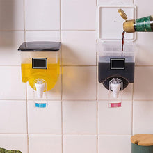 Load image into Gallery viewer, Wall Mounted Oil &amp; Vinegar Dispenser