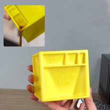 Load image into Gallery viewer, Kitchen cube integrated measuring device