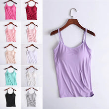 Load image into Gallery viewer, Tanktop med innebygd BH
