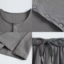 Load image into Gallery viewer, Men&#39;s Cotton Linen Casual Suit