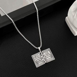 Tiny Bible Necklace