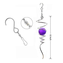 Load image into Gallery viewer, Wind Spinner Ball Spiral Tail
