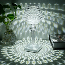Load image into Gallery viewer, Crystal Table Lamp