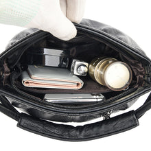 Load image into Gallery viewer, Fashion Simple Casual Pleated Bucket Soft Leather Handbag Shoulder Bag