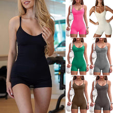 Load image into Gallery viewer, Seamless Tummy Control Jumpsuit