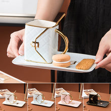 Load image into Gallery viewer, Handbag-Shaped Creative Mug With Saucer &amp; Spoon