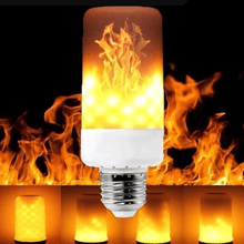 Load image into Gallery viewer, Halloween LED Gravity Effect Fire Light