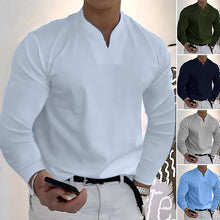 Load image into Gallery viewer, Men&#39;s Loose Casual Long-sleeved Top
