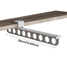 Load image into Gallery viewer, Extendable wardrobe organiser