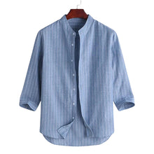 Load image into Gallery viewer, Striped Linen Shirt