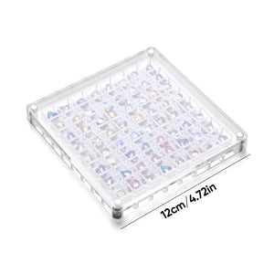 Displayboks med magnetisk skall i akryl