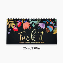Load image into Gallery viewer, 2024-kalender for trøtt mor