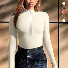 Load image into Gallery viewer, Zip-Up Bodysuit