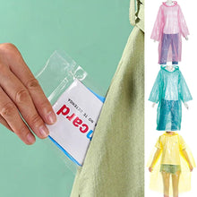 Load image into Gallery viewer, Card Raincoat