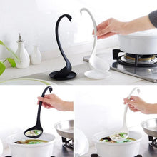 Load image into Gallery viewer, Swan Standing Soup Spoon